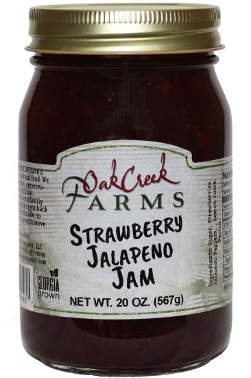 20 oz. Strawberry-Jalapeno Jam - Click Image to Close