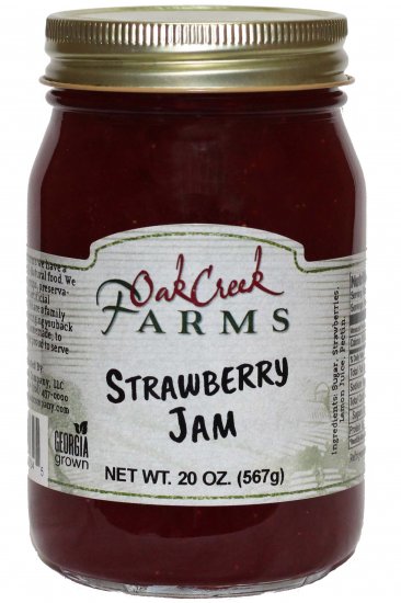 20 oz. Strawberry Jam - Click Image to Close