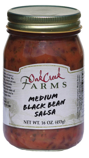 16 oz. Medium Black Bean Salsa