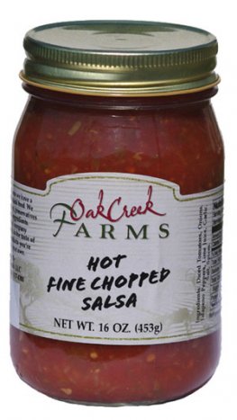 16 oz. Hot Fine Chopped Salsa