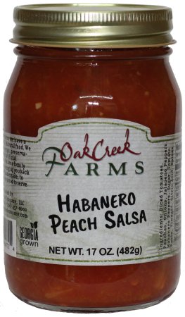 17 oz. Habanero Peach Salsa