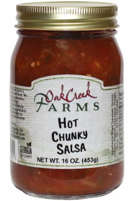 16 oz. Hot Chunky Salsa