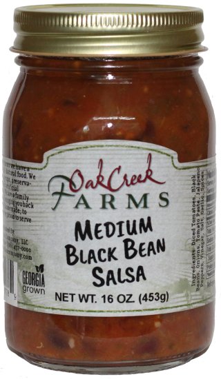 16 oz. Medium Black Bean Salsa
