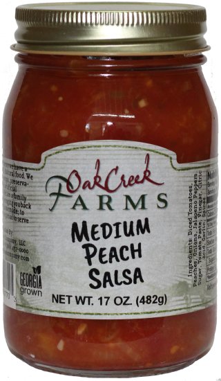 17 oz. Medium Peach Salsa