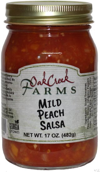 17 oz. Mild Peach Salsa